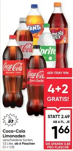 Maximarkt Coca-Cola Limonaden Angebot