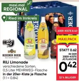 Maximarkt RiLi Limonade Angebot