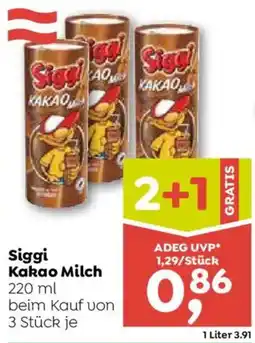ADEG Siggi Kakao Milch Angebot
