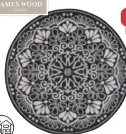 Möbelix James Wood Teppich Oumzy Angebot
