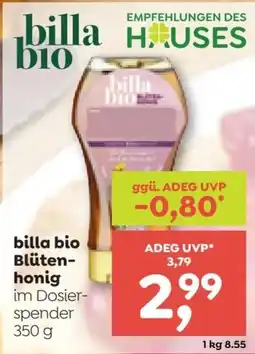 ADEG billa bio Blütenhonig Angebot