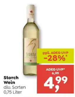 ADEG Storch Wein Angebot