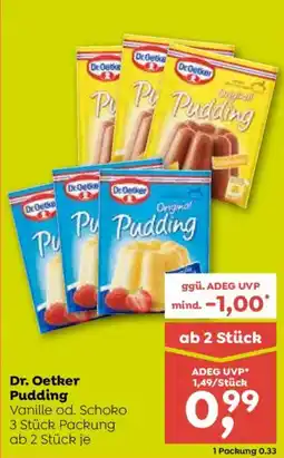 ADEG Dr. Oetker Pudding Angebot