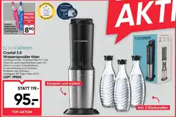 Maximarkt Sodastream Crystal 3.0 Wassersprudler titan Angebot
