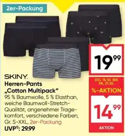 Maximarkt SKINY. Herren-Pants Angebot