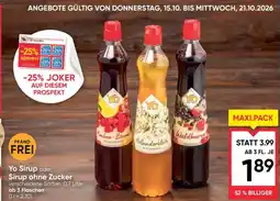 Maximarkt Yo Sirup Angebot