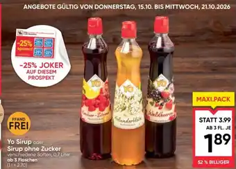 Maximarkt Yo Sirup Angebot
