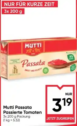 Maximarkt Mutti Passata Passierte Tomaten Angebot