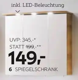 XXXLutz Xora Spiegelschrank Angebot