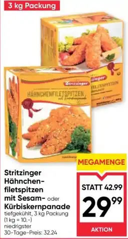 Maximarkt Stritzinger Hähnchenfiletspitzen mit Sesam- oder Kürbiskernpanade Angebot