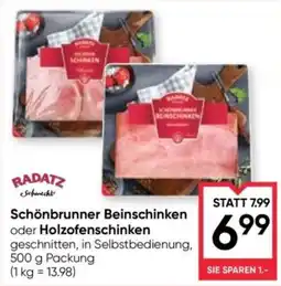 Maximarkt Radatz Schönbrunner Beinschinken Angebot
