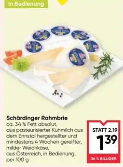 Maximarkt Schärdinger Rahmbrie Angebot