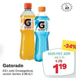 MPreis Gatorade Angebot