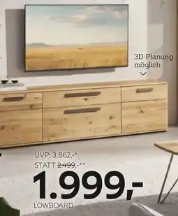 XXXLutz LOWBOARD Angebot