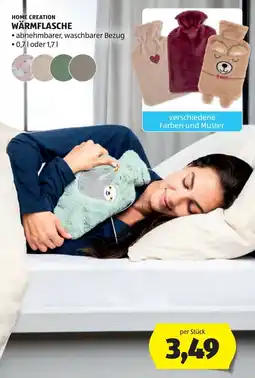 Hofer Home Creation Wärmflasche Angebot