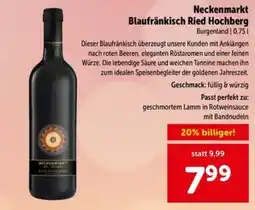Interspar Neckenmarkt Blaufränkisch Ried Hochberg Angebot