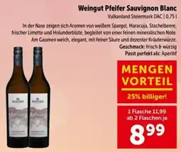 Interspar Weingut Pfeifer Sauvignon Blanc Angebot