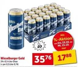 Interspar Wieselburger Gold Angebot