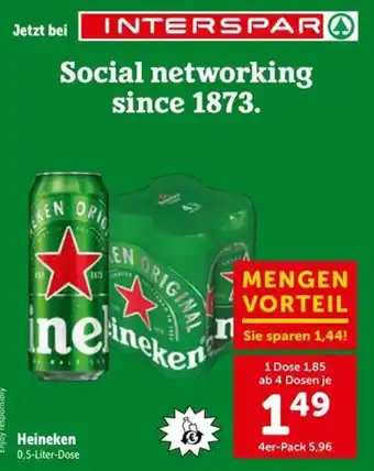 Heineken 0,5-Liter-Dose