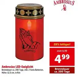 Interspar Ambrosius LED-Ewiglicht Angebot