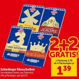 Interspar Schärdinger Käsescheiben Angebot