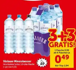 Interspar Vöslauer Mineralwasser Angebot
