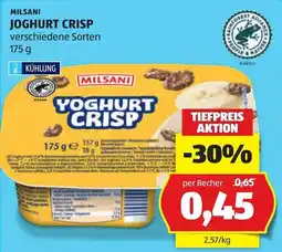 Hofer Milsani Joghurt Crisp Angebot