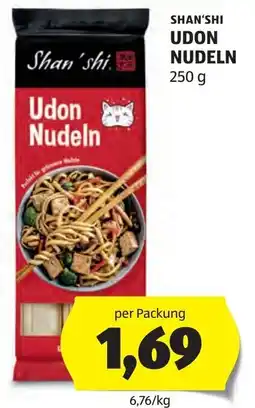 Hofer Shan'shi Udon Nudeln Angebot