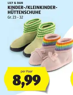 Hofer Lily & Dan Kinder-/Kleinkinder-Hüttenschuhe Angebot