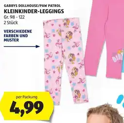 Hofer Gabbys Dollhouse/Paw Patrol Kleinkinder-Leggings Angebot