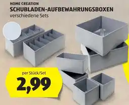 Hofer Home Creation Schubladen-Aufbewahrungsboxen Angebot