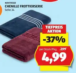 Hofer Chenille Frottierserie Angebot