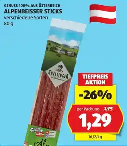Hofer Greisinger Alpenbeisser Sticks Angebot