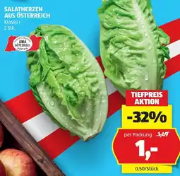 Hofer Salatherzen aus österreich Angebot
