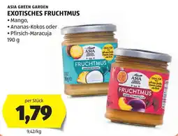 Hofer Asia Green Garden Exotisches Fruchtmus Angebot