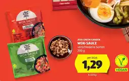 Hofer Asia Green Garden Wok-Sauce Angebot