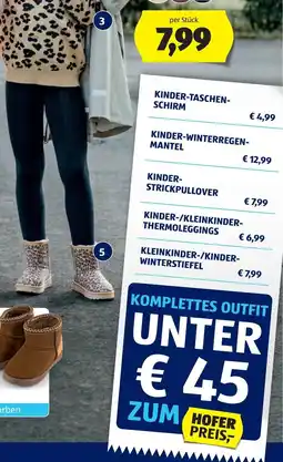 Hofer Kleinkinder-/Kinder-Winterstiefel Angebot