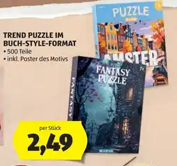 Hofer Trend Puzzle im Buch-Style-Format Angebot
