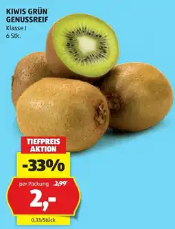 Hofer Kiwis Grün Genussreif Angebot