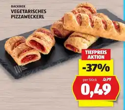 Hofer Backbox Vegetarisches Pizzaweckerl Angebot
