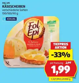 Hofer Fol Epi Käsescheiben Angebot