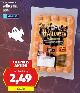 Hofer Halloween Würstel Angebot