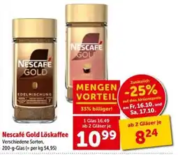 Interspar Nescafe Gold Löskaffee Angebot