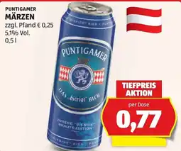Hofer Puntigamer Märzen Angebot