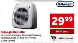 Interspar DeLonghi Heizlüfter Angebot