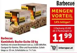 Interspar Barbecue Kaminholz Buche-Esche Angebot