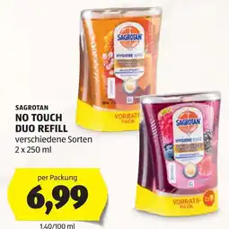 Hofer Sagrotan No Touch Duo Refill Angebot