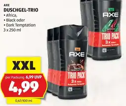 Hofer AXE DUSCHGEL-TRIO Angebot