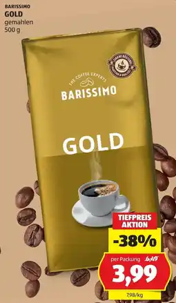 Hofer Barissimo Gold Angebot