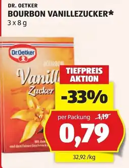Hofer Dr. Oetker Bourbon Vanillezucker Angebot